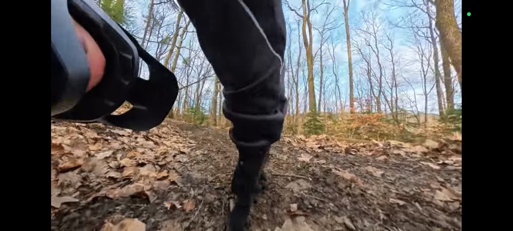 Der Crash kam nicht vom Trail. Er kam von mir.