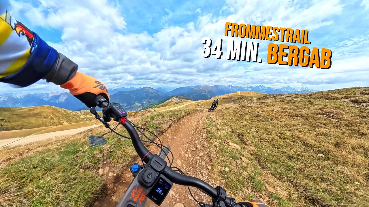 Frommestrail komplett – 34 Minuten bergab und keine Kondition 😂