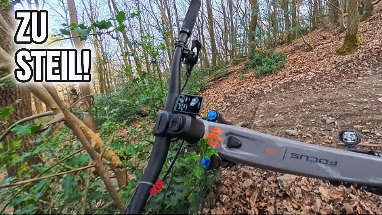 ZU STEIL?! 🌲 Enduro Chaos auf Trails in der Eifel | Dornenbusch inklusive 🤘
